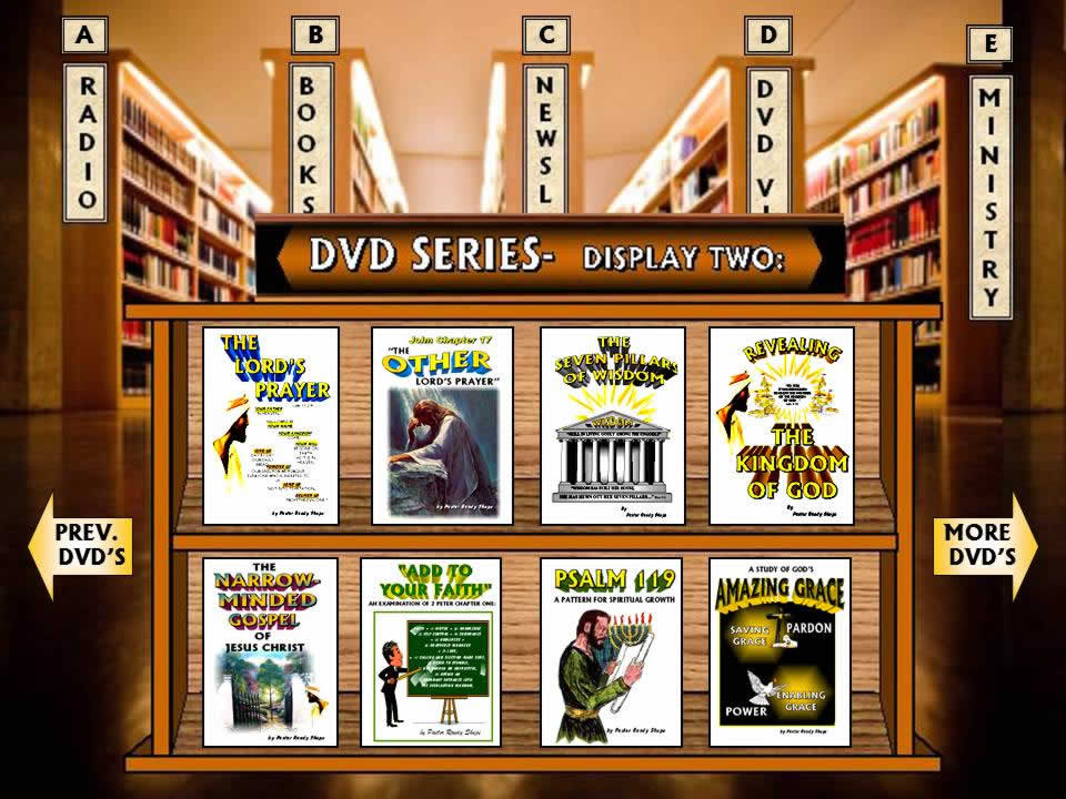 The Way, The Truth the Life library DVDs